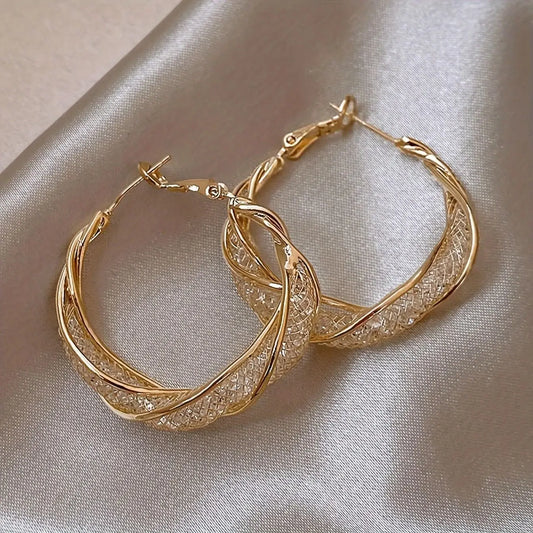 GlimmerMesh Earrings