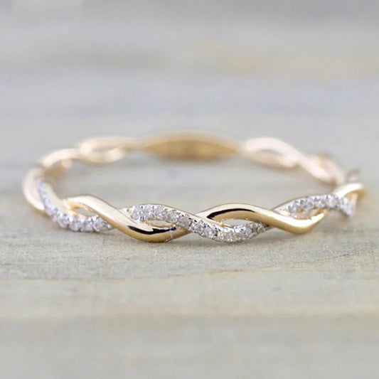 CrystalLoop Ring